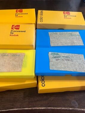 Vintage kodak slide lot